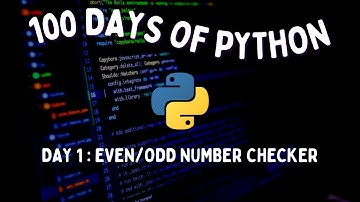 100 Days of Python - Day 1: Even/ Odd Number Using Match & Case