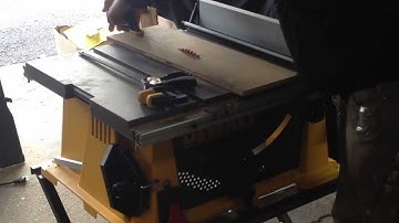 HOW TO: Install Zero Clearance Blade Insert on Dewalt Table Saw