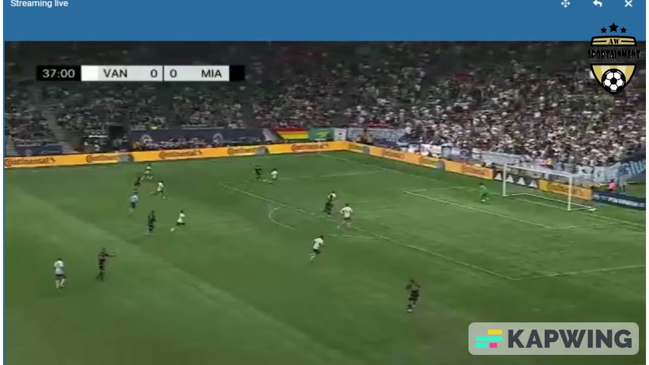 highlight Vancouver Whitecaps vs Inter Miami MLS 2024 | First Goal