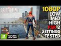 Marvel’s Spider-Man Remastered - GTX 1060 + Ryzen 5 5600 | All Settings Tested
