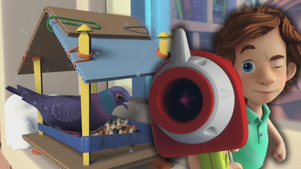 Karmnik dla Ptaków 🐦 | Kreskówki i filmy edukacyjne dla dzieci | Fiksiki