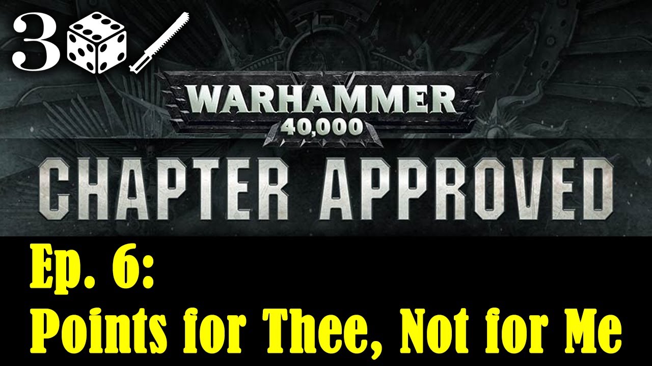 Ep. 6 - Chapter Approved 2020 points discussion