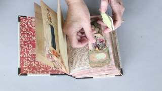 Jane Austen Journal using repurposed book