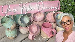 GLAZE KILN OPENING! New Glaze Combos | Before and After’s Pics |  AMACO, COYOTE & MAYCO HD 1080p