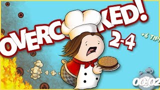 Overcooked, level 2-4, single player high score