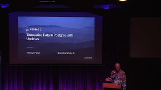 Celebrity Timeseries Data in Postgres with Updates at PgDay 2020 San Francisco Profile