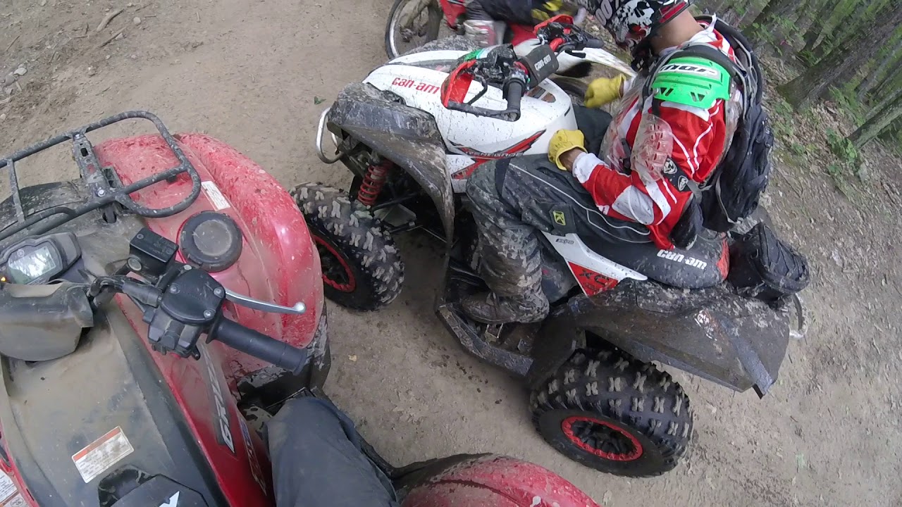 Hollis ME atv trails 8/27 uncut YouTube