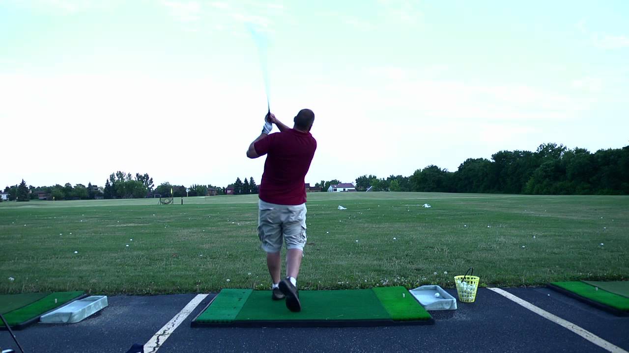golf swing slow motion