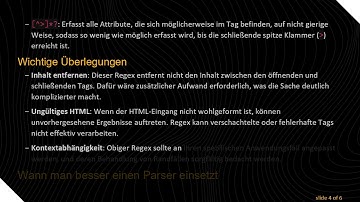 Wie man effektiv ein (x)HTML-Tag aus einem String mit Regex entfernt