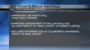 New cell tower approved in Pinal County