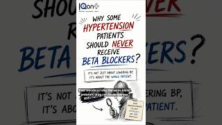Why some hypertension patients should never recieve Beta blockers?
