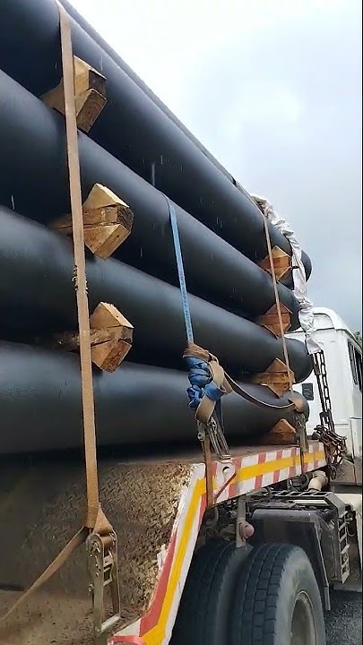 DI pipe| Di pipe Loading Trick & technic | Unloading Di pipe ...