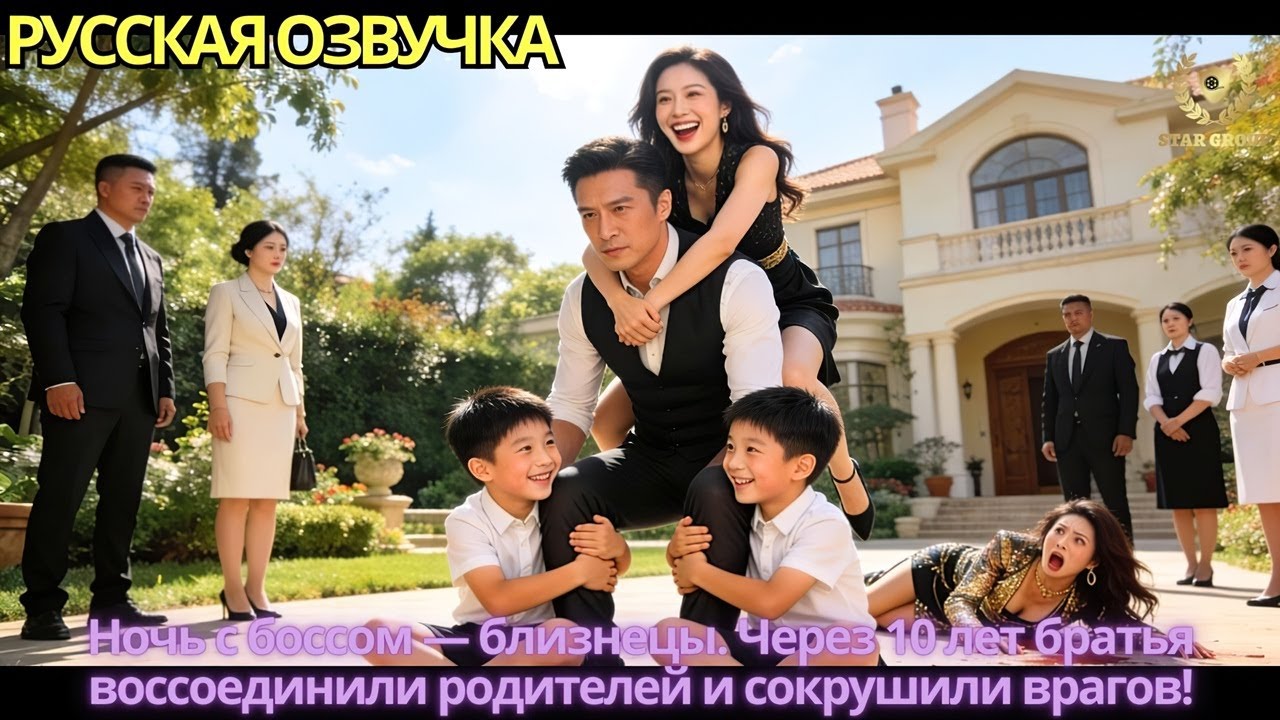 Ночь с боссом — близнецы. Через 10 лет братья воссоединили родителей и сокрушили врагов!