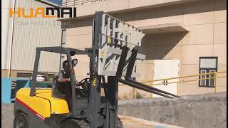 Hinged Forks by Forklift Attachment Manufacturer -Huamai 171 views 1 year ago 12 seconds