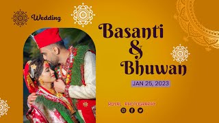 Basanti weds Bhuwan | Cinematic Wedding Highlight Video | Royal Photography