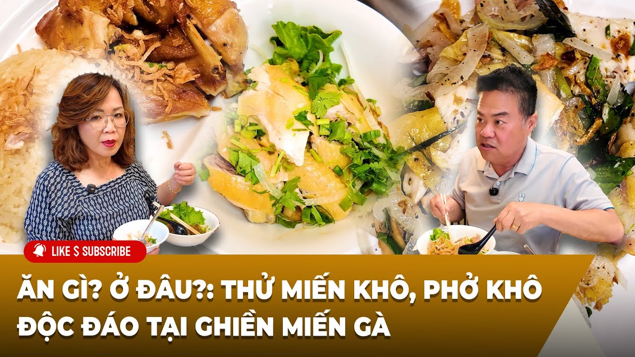 ĂN GÌ? Ở ĐÂU?: Thử miến khô, phở khô độc đáo tại GHIỀN MIẾN GÀ