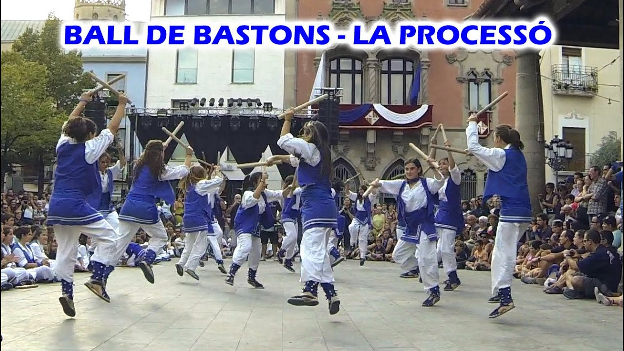 Ball de bastons de Granollers - La processo (Viajesdetodos)