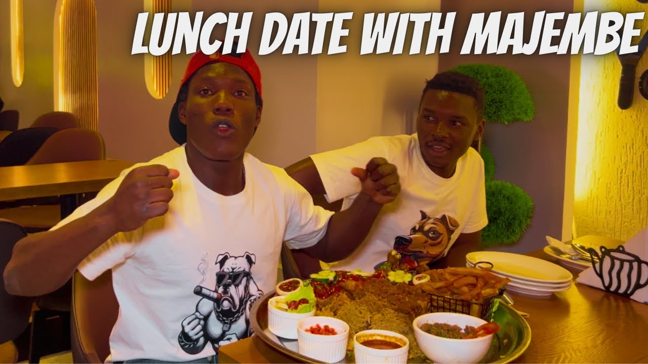 LUNCH Date With MAJEMBE MAJEMBE At HASH GRILL NGARA 