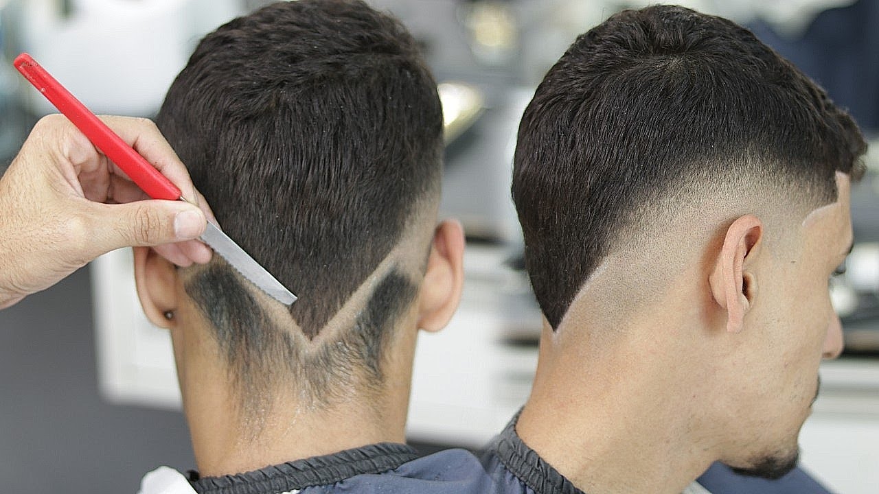 💈 Passo a passo como cortar cabelo masculino degrade em v