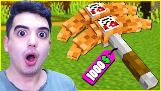 Ters Maske Vs 1000 Gi̇zli̇ Eşyalar - Minecraft