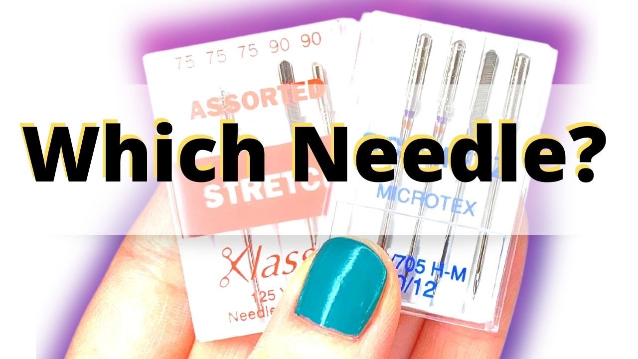 Everything you need to know about needles for your sewing machine – Sew  Simple Bags