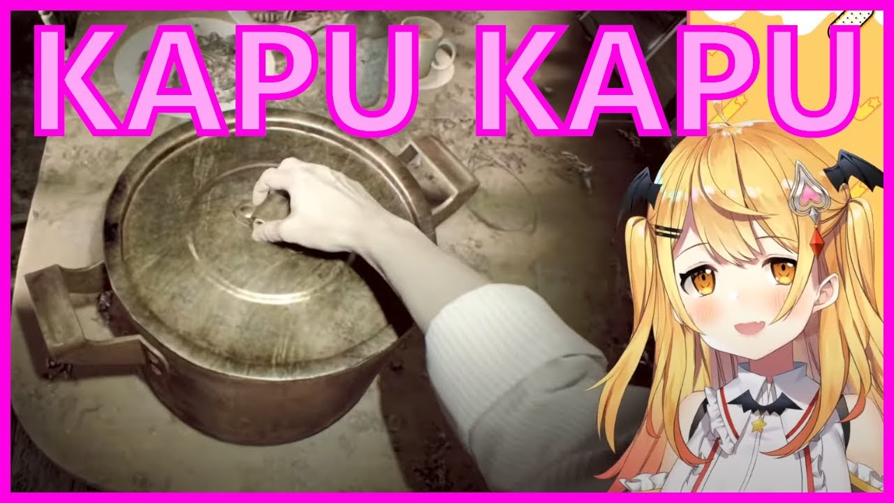 What is in the pot, was Mel wondering. A decision she definitely won't regret. [Hololive, RE7]