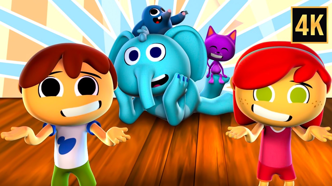 Noah's Ark, Nursery Rhymes + More Animal Cartoon Stories for kids