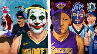 Most Loved vs Most Hated NBA Fanbases