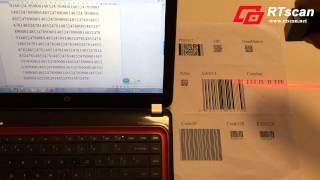 RT103 USB CCD Mini fixed mount barcode scanner module for ATM / Kiosk Net Worth