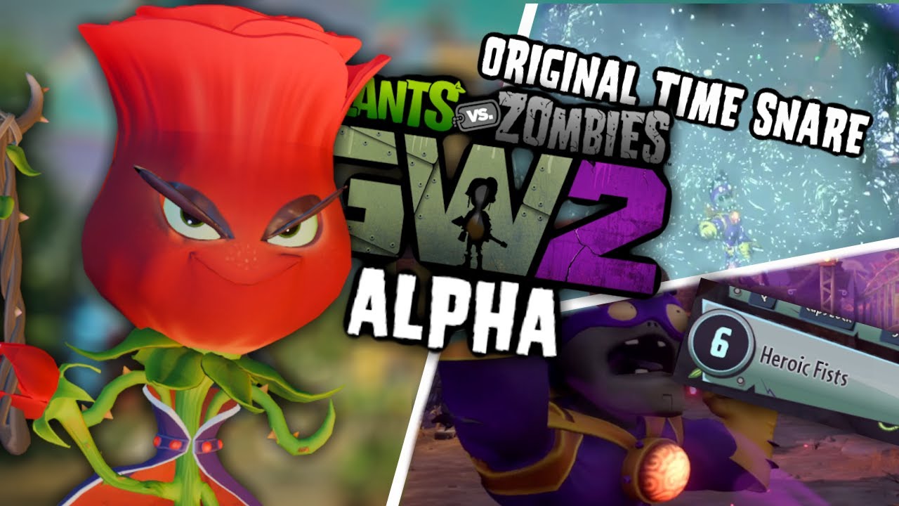 A Look Into PVZGW2's Pre Alpha