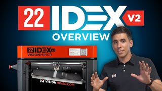 New! 22 IDEX v2: High Temp 3D Printer for High-Performance Polymer Filaments into 2024