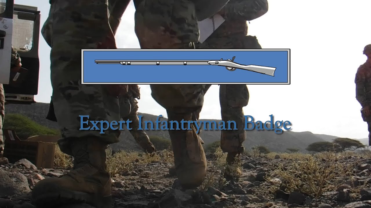 Task Force Bayonet Soldiers train for the Expert Infantryman Badge at ...