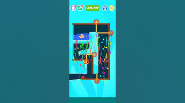 save the fish level 300 -mobile game/fishdom #shorts