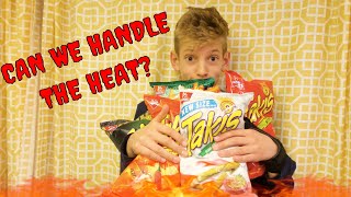 Blindfolded Takis Challenge