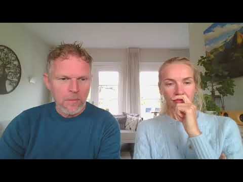 Helemaal onder de wappieplak. Frank Ruesink en Loes Reusink.