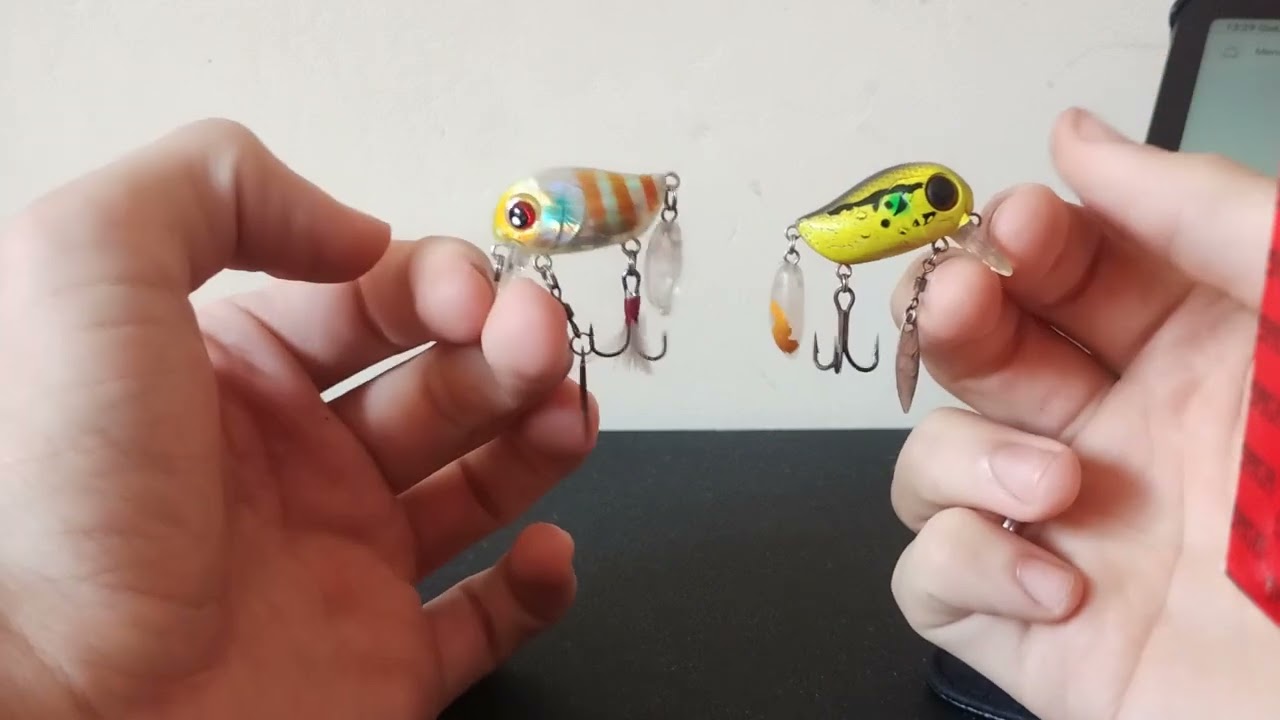 LANÇAMENTO! Comparação da isca micro tappy original e paralelas! Isca AA 7026 F Albatroz Fishing