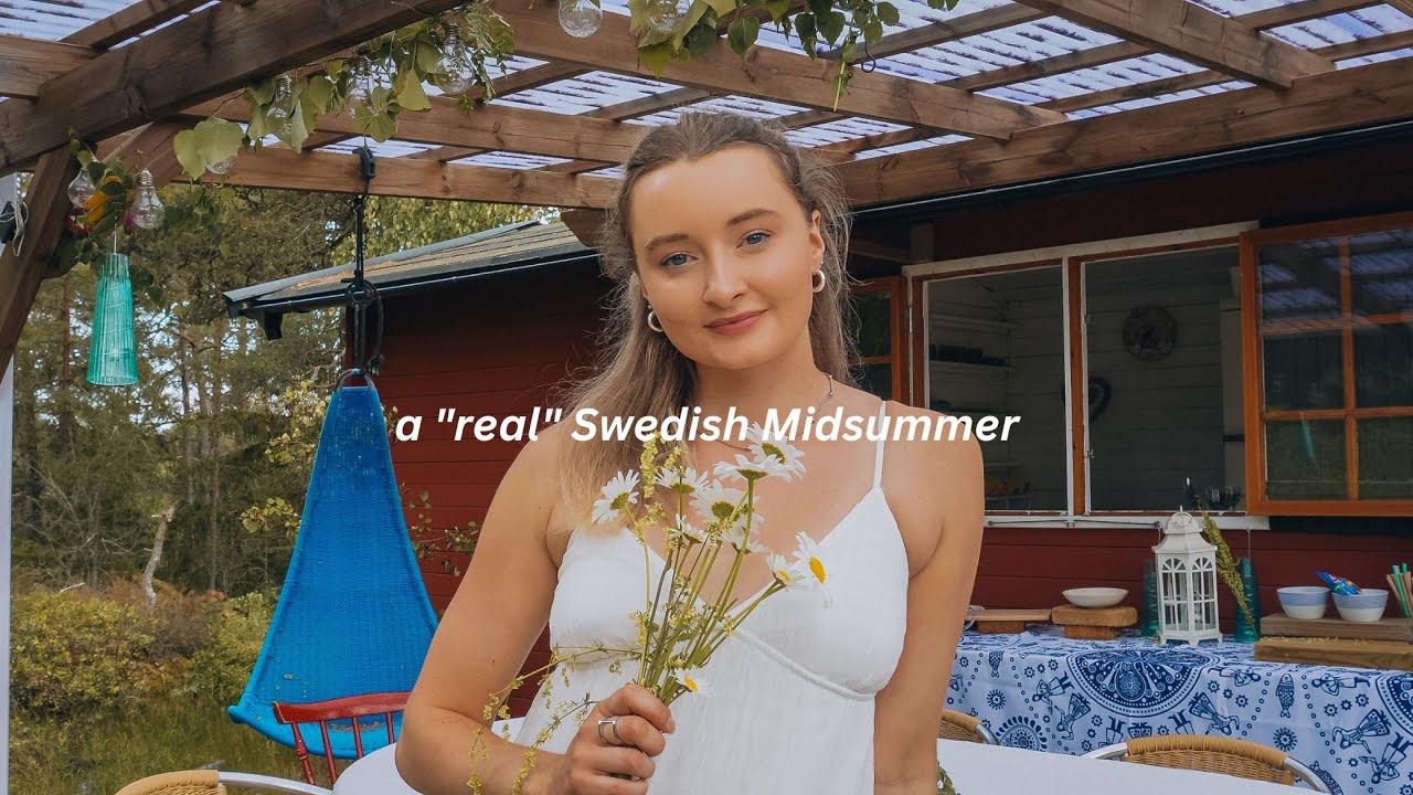 I hosted my first Swedish midsummer // VLOG