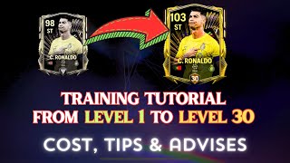 FC Mobile. Cost to max train your player. Tips and pack opening. Training tutorial.  #fcmobile