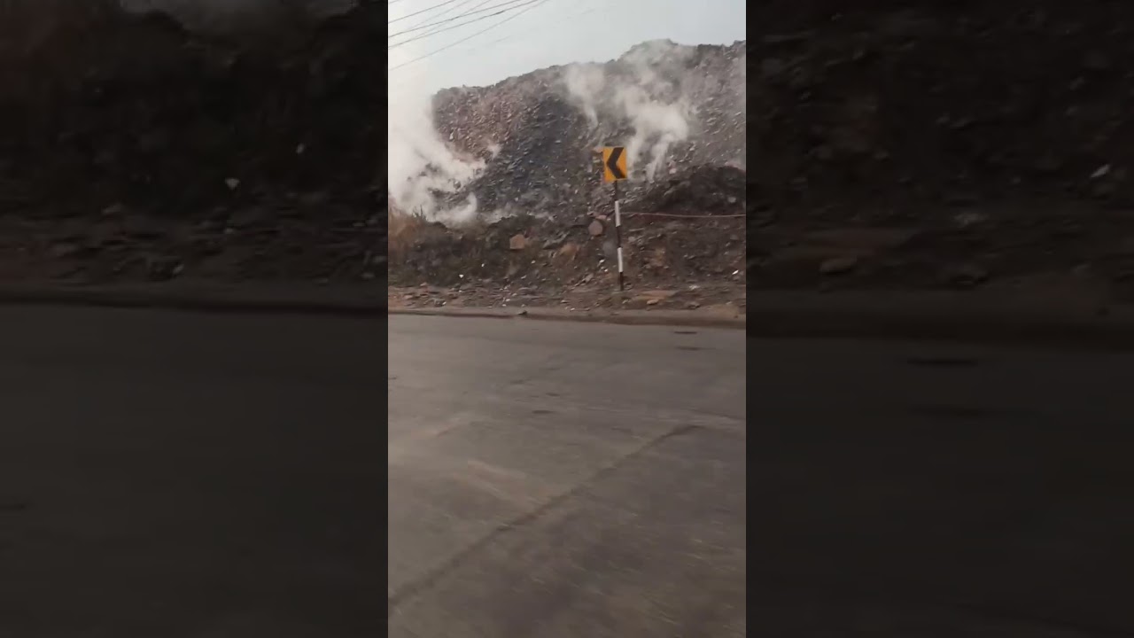 The Coal capital of india  Dhanbad jharia mine's