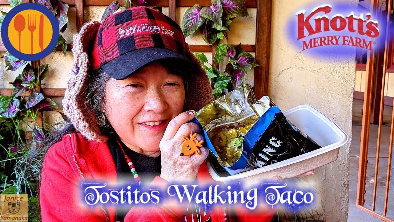2022 Knotts Merry Farm Tostitos Walking Taco At The Cantina 
