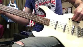 Danelectro Hodad bass demo of electronics