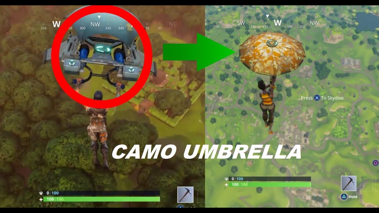 Fortnite - Battle Royale - How To Get Camo Umbrella / Camo ... - 1280 x 720 jpeg 112kB