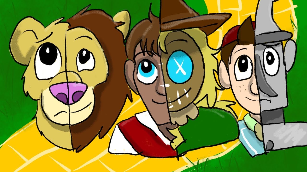 When we're human-Wicked /The Wizard of Oz animation [Spoilers for act 2/for good]