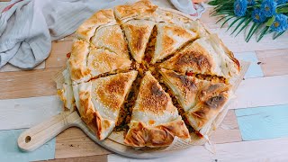 Mediterranean Chicken Pie / Savory Pie