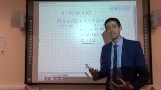 How to conduct a one-tailed hypothesis test on a binomial model