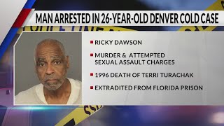 Florida man arrested in 26-year-old Denver cold case