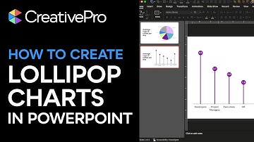 PowerPoint: How to Create Lollipop Charts (Video Tutorial)