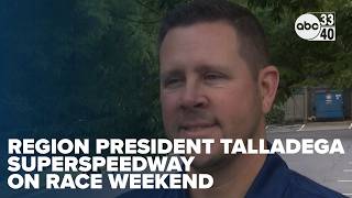 Josh Harris, Region President Talladega Superspeedway on race weekend