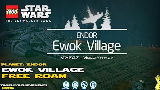 Lego Star Wars The Skywalker Saga: Endor / Ewok Village FREE ROAM - HTG