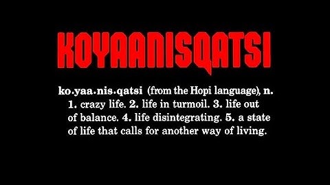 Koyaanisqatsi (1982)